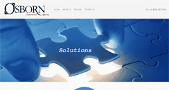 Desktop Screenshot of osborninsuranceagency.com